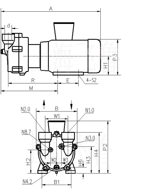 2BV2060��2BV2061��2BV2070��2BV2071���μ����b�ߴ�